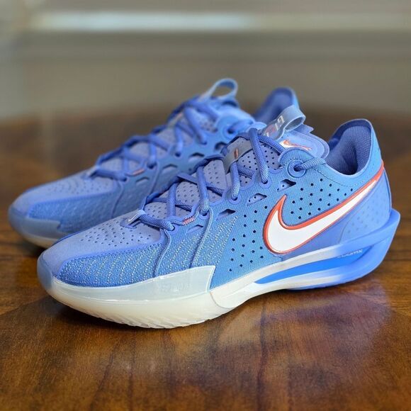 Nike GT Cut 3 Air ZoomX UNC Royal Pulse White Basketball Shoes 12 SE DV2913-403 - Picture 2 of 16
